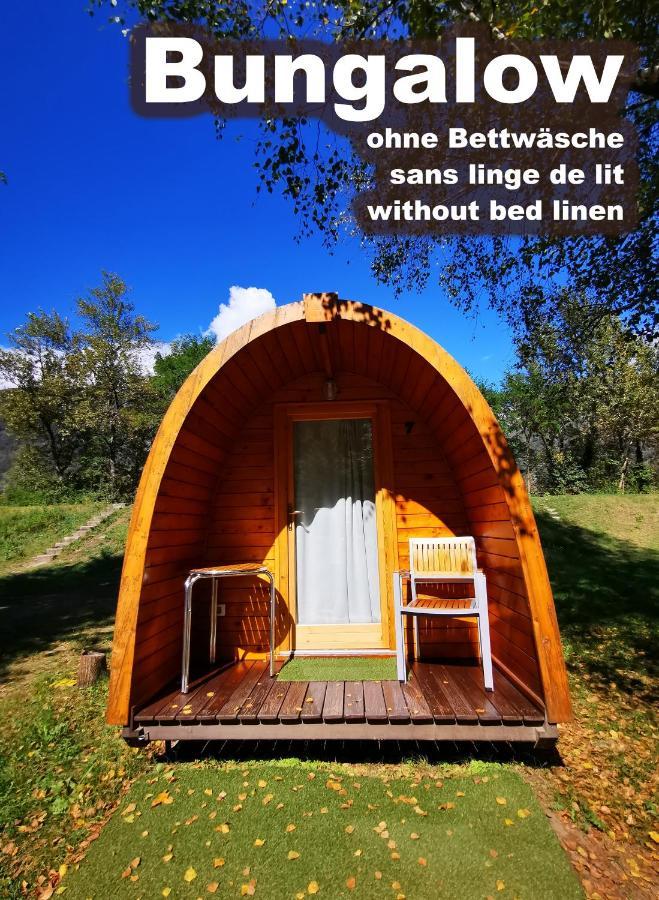 Camping Melezza Losone Bagian luar foto