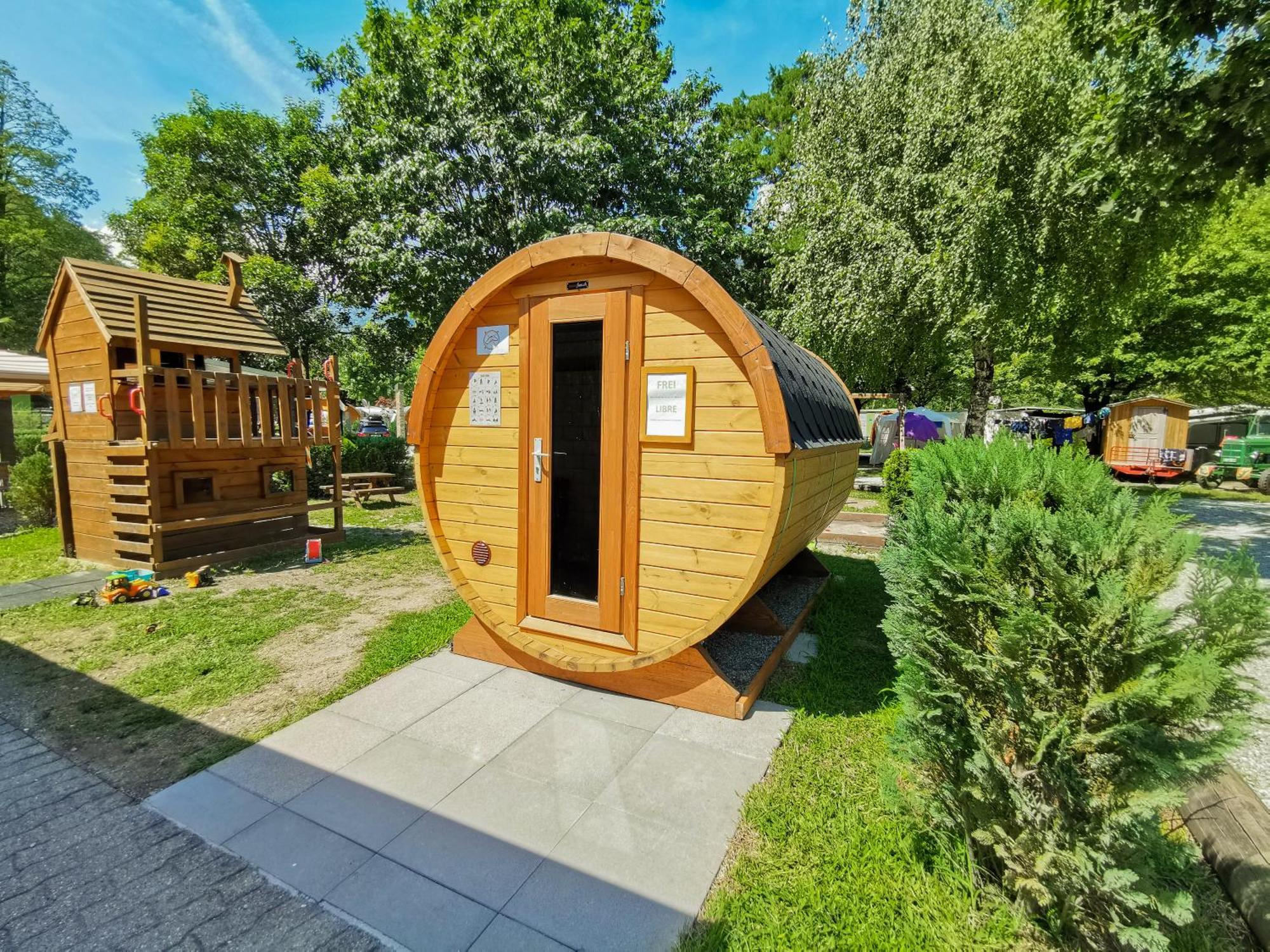 Camping Melezza Losone Bagian luar foto