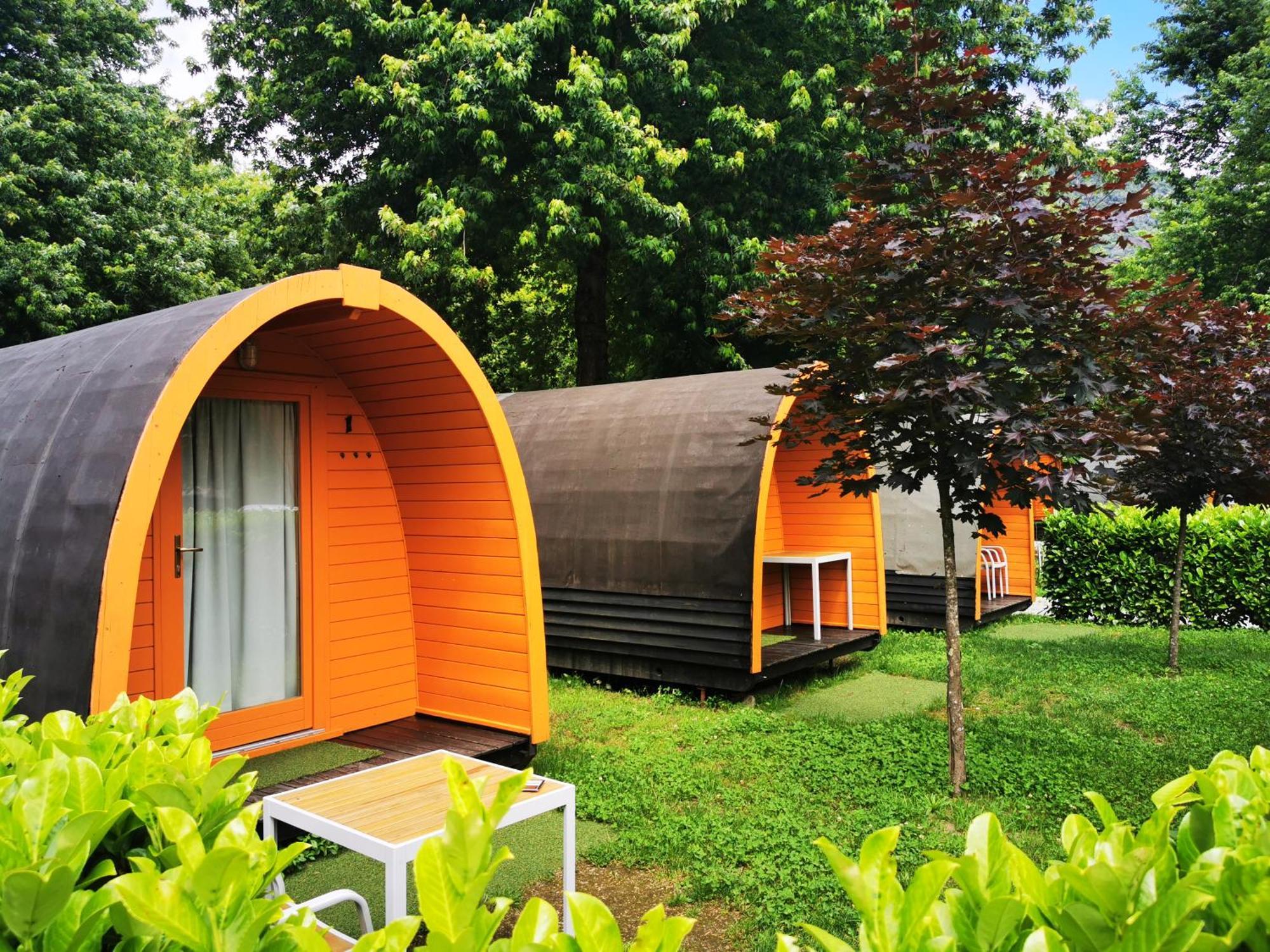 Camping Melezza Losone Bagian luar foto